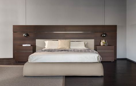 Pianca People Bed Beautiful Bed Designs, Simple Bed Designs, Double Bed Designs, Bed Headboard Design, Wood Bed Design, Bed Frame Design, Wooden Bed Design, Bed Design Modern, Dekorasi Kamar Tidur