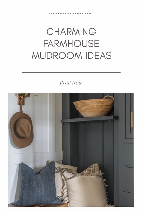 Explore charming farmhouse mudroom ideas featuring creative setups for storage and organization. This pin showcases stylish designs that efficiently utilize space while enhancing entrance beauty. Joanna Gaines Mudroom, Farmhouse Mudroom Ideas Entryway, Farmhouse Mudroom Ideas, Practical Mudroom, Mudroom Ideas Entryway, Functional Farmhouse, Mudroom Cubbies, Farmhouse Mudroom, Mudroom Organization