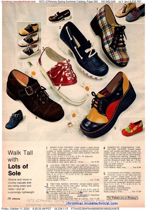 90s Shoes Women, 1970s Shoes, 90s Shoes, 60s And 70s Fashion, 70s Inspired Fashion, Seventies Fashion, Vintage Wardrobe, 1970s Fashion, 70s Retro