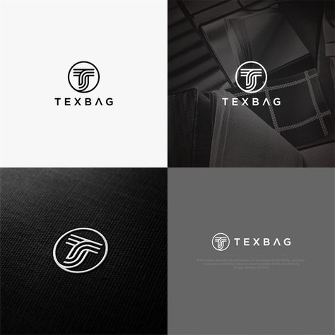 Create a minimal logo for a textile company by falah™ Textile Company Logo, Textile Logo Design Ideas, Pub Branding, Wind Logo, Logo Smart, Smart Textiles, Business Cards Photography, Logo Design Set, Design Your Own Logo