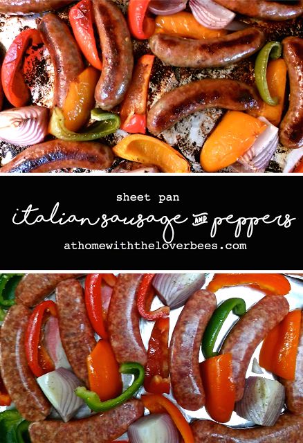 Sheet Pan Italian Sausage And Peppers, Italian Sausage And Veggies One Pan, Sausage Potatoes And Peppers Sheet Pan, Sheet Pan Sausage And Peppers And Onions, Sheet Pan Italian Sausage, Sausage Pepper Potato Sheet Pan, Italian Sausage Peppers, Cooking Hobby, Cooking Pumpkin Seeds