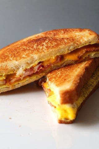 Saturday Recipes, Bacon And Egg Sandwich, Egg Sandwich Recipe, Egg And Cheese Sandwich, Bacon On The Grill, Bacon Egg And Cheese, Egg And Cheese, Grilled Cheese Recipes, Bacon Cheddar