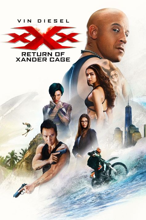 Full Mon, Donnie Yen, Xander Cage, Thrill Seeking, Return Of Xander Cage, Movie Covers, Action Movie, English Movies, Vin Diesel