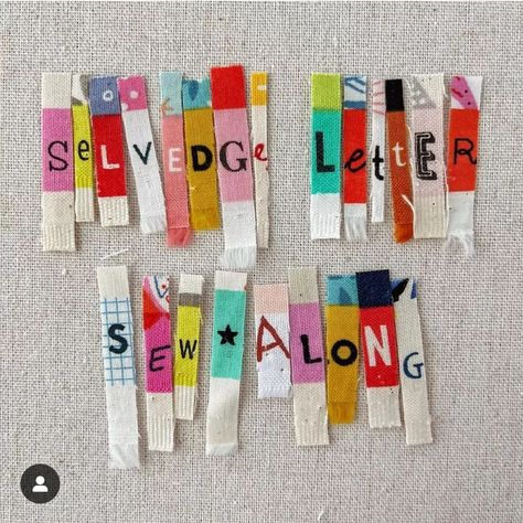 @halfsquarehannah is having a sew along for making a fresh nametag for quiltcon2024 or WHATEVER and I'm going for the wherever/whenever… | Instagram Fabric Name Tags, Quilted Name Tags, Quiltcon 2024, January 21, Fabric Names, Name Tag, Name Tags, Apron, Sketch Book