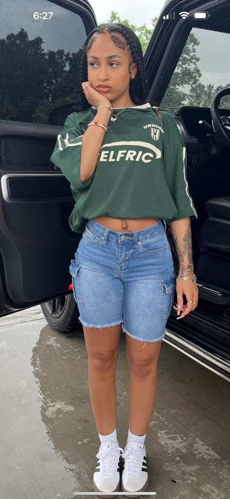 Game Night Date Outfit, Spring Outfits Black Women Street Styles, Summer Outfits Chill, Dope Outfits Summer, Summer 2025 Outfits, Summer Fits Black Women, Cute Summer Outfits Black Women, Chill Outfits Summer, Outfits Black Women Summer