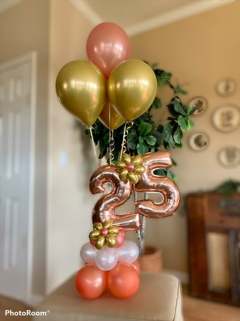 Number Balloon Bouquet, Green Birthday Cakes, Balloon Arch Frame, Birthday Decorations At Home, Birthday Room Decorations, 36th Birthday, Office Party Decorations, Birthday Babe, Ganpati Decoration Design