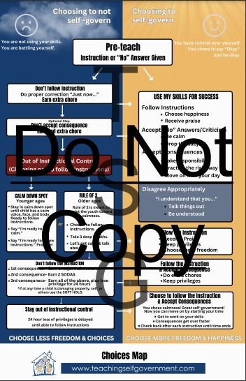 Choices Map - Teaching Self-Government Choices And Consequences, Parenting Methods, Video Testimonials, Inner Voice, Choose Happy, Calm Down, Digital Content, You Lost Me, Losing You