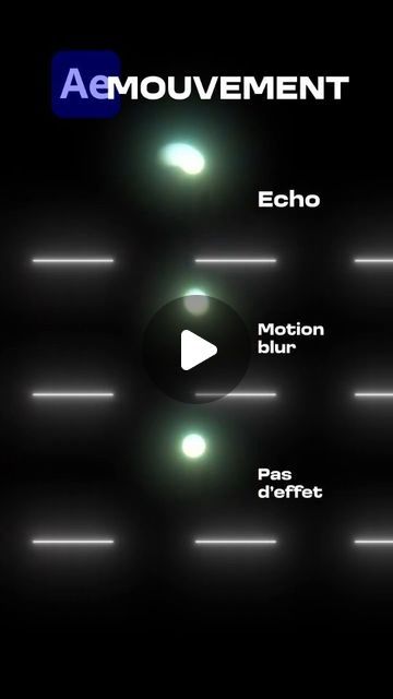 Motion Graphic TV on Instagram: "3 Different kinds of movement in After Effects! 😍 Which one do you like most? ⬇️ . . . Follow @motiongraphictv for more content! 🤝🏻 . . #aftereffects #aetutorial #mograph #handrig #motiongraphictv #eyecandy #visuals #motiongraphics  . . Credits @james.grnt" Aftereffects Motion Graphics, Motion Graphics After Effects, After Effects Motion Graphics, Motion Blur, Motion Graphic, Different Kinds, After Effects, Motion Design, Motion Graphics
