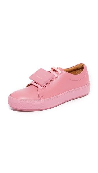 ACNE STUDIOS Adriana Sneakers. #acnestudios #shoes #sneakers Get Rid Of Acne Fast, Feminine Skirts, Get Rid Of Acne, Rid Of Acne, Fast Money, Tennis Shoes, Leather Sneakers, Nice Shoes, Smooth Leather