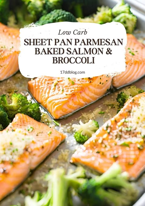 Sheetpan Salmon And Broccoli, Broccoli And Salmon Recipes, Salmon And Broccoli Sheet Pan, Salmon Sheet Pan Dinner Healthy, Salmon And Broccoli Recipes, Sheet Pan Salmon And Veggies, Salmon Sheet Pan Dinner, Sheet Pan Dinners Healthy, The 17 Day Diet