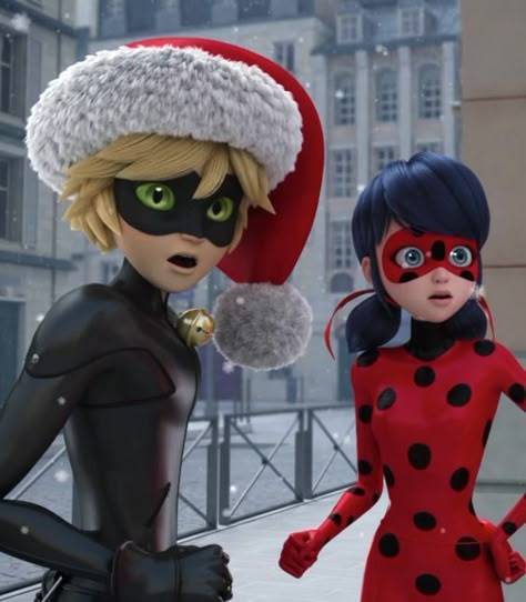 Mlb Ladybug, Cat Noir Miraculous, Pinterest Edit, Ladybug Cat Noir, Cat Noir, Christmas, Natal