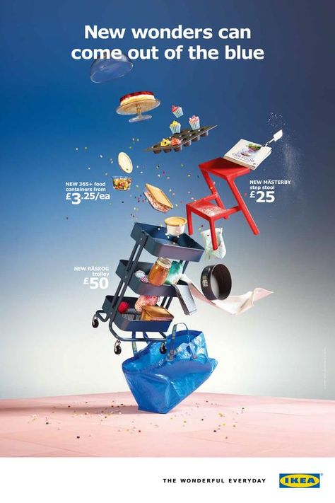 IKEA - sarah parker creative portfolio Ikea Ad, Ikea New, Digital Advertising Design, Desain Editorial, Creative Advertising Design, Publicidad Creativa, Street Marketing, Graphic Design Ads, Food Graphic Design