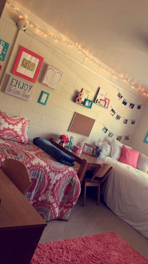 Ohio university dorm room ideas Ohio University Dorm, University Dorm Room Ideas, University Dorm Room, Trinity University, Bunk Beds Boys, University Dorm, Dorm Room Styles, Teal Bedding, University Dorms