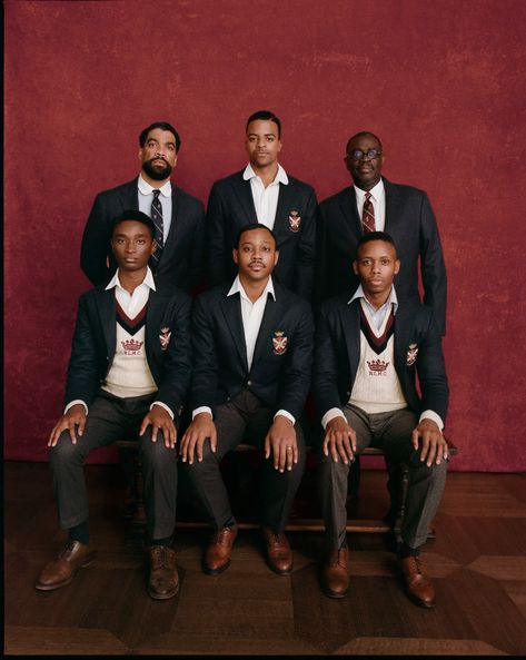 A new Ralph Lauren collection draws on the collegiate style of elite HBCUs : NPR Hbcu Fashion, Suits And Ties, Spelman College, Preppy Men, Ivy League Style, Ivy Style, Collegiate Style, Ralph Lauren Collection, A Group