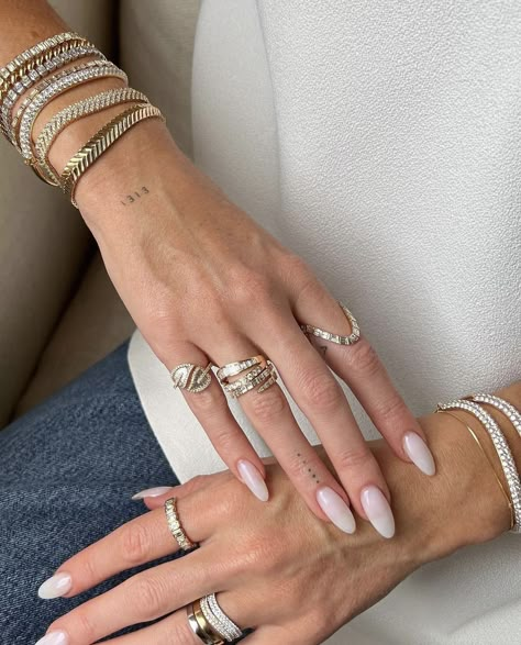 Dope Jewelry Accessories, Anita Ko, Nail Jewelry, Dope Jewelry, Classy Jewelry, Stacked Jewelry, Jewelry Lookbook, Chic Nails, Girly Jewelry