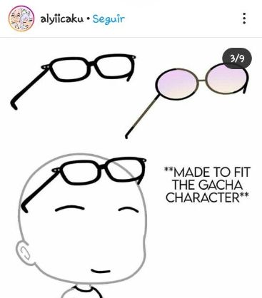 Gacha Glasses Prop, Gacha Glasses, Gacha Custom Clothes, Gacha Editing, Gacha Drawing, Gacha Accessories, Gacha Props, 2160x3840 Wallpaper, Gacha Edit