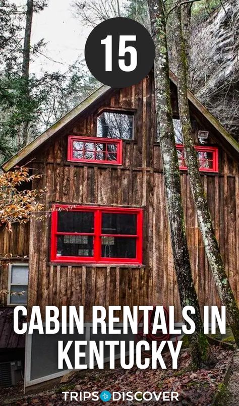 Cabin Names, Kentucky Vacation, Kentucky Travel, Places To Rent, Rv Sites, A Cabin, Autumn Beauty, Cabin Rentals, Road Trip Usa