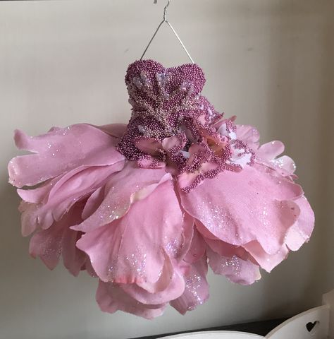 Flower Petal Skirt, Rose Petal Dress, Flower Petal Dress, Flower Outfit, Rose Costume, Petal Dress, Pink Flower Dress, Flower Costume, Flower Dress