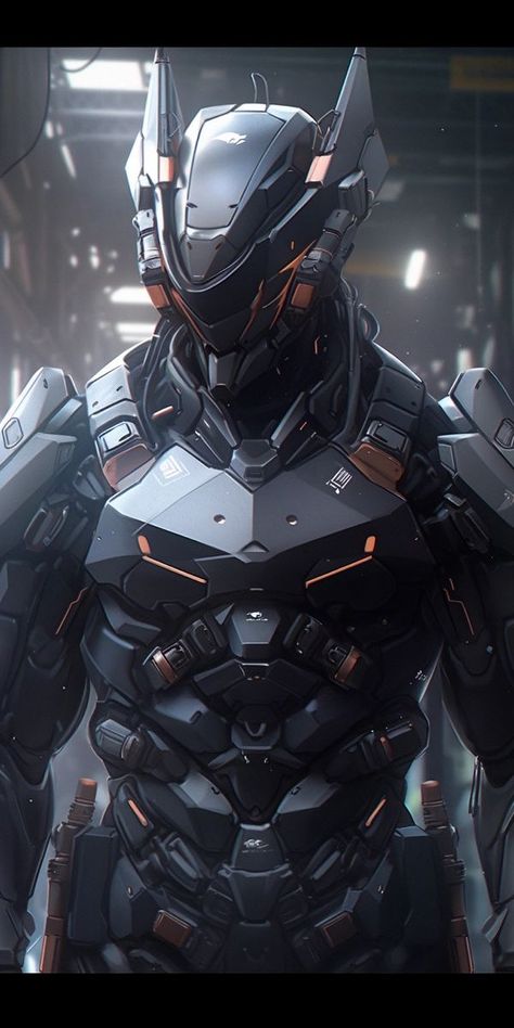 High Tech Soldier, Tech Soldier, Suit Armor, Warrior Concept Art, Futuristic Armor, Mecha Suit, Standing Pose, Futuristic Armour, Mech Suit