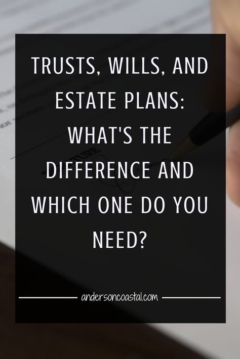 Trusts, Wills, and Estate Plans: What's the difference and which one do you need? Medical Power Of Attorney, Emergency Preparedness Binder, Life Organization Binder, Final Wishes, Family Emergency Binder, Revocable Living Trust, Estate Planning Checklist, Power Of Attorney Form, Emergency Binder