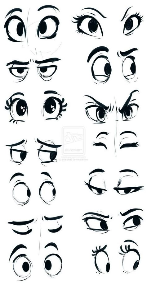 Dibujos de expresiones Mata Manga, رسم كاريكاتير, Kenting, Eye Expressions, Drawing Face Expressions, Drawing Cartoon Faces, 얼굴 드로잉, Drawing Eyes, Drawing Lesson