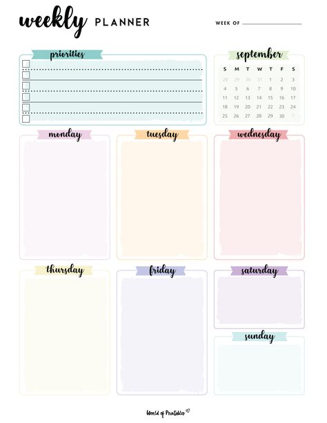 Get set for September with this set of cute printables. Happy fall y’all! September is here and so are our monthly themed freebies! This month, we’re delighted to bring you this awesome combo of September freebies. Aesthetic September, Weekly Planner Free Printable, Weekly Planner Free, Everyday Planner, Planner Minimalist, Monthly Planner Printable, Weekly Planner Template, Planner Set, Planner Printables Free