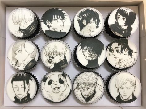 Jujutsu Kaisen Cakes Birthday, Jujutsu Kaisen Cake, Studio Ghibli Party, Anime Cake, 21st Bday Ideas, Fruits Basket Anime, Diy Embroidery Patterns, Female Art Painting, 22nd Birthday