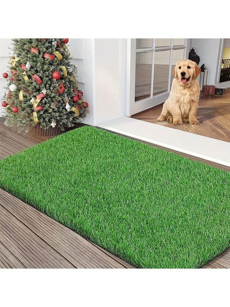 Alfombra De Césped Artificial De 50x100cm, Alfombra De Césped Sintético Grueso Para Mascotas Para Uso Interior/exterior, Adecuada Para Paisaje De Césped Y Jardín, 1 Ud. | SHEIN Turf Carpet, Artificial Grass Mat, Pet Turf, Grass Mat, Lawn Landscape, Artificial Lawn, Lawn And Landscape, Garden Lawn, Artificial Grass