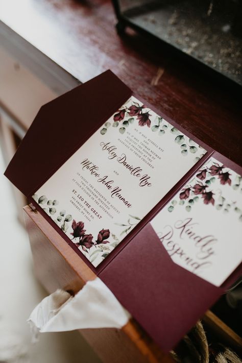 Burgundy And Sage Green Wedding, Red Wedding Invitations, Silver Wedding Invitations, Burgundy Wedding Invitations, Sage Wedding, Sage Green Wedding, Green Wedding Invitations, Greenery Wedding Invitations, Future Wedding Plans