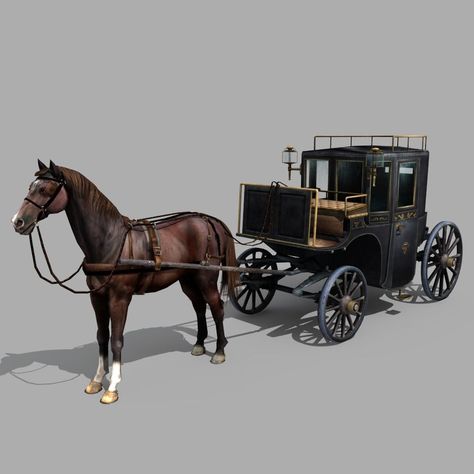 Victorian Carriage, Cinderella Coach, Steampunk Vehicle, Go Kart Buggy, Horse Drawn Carriage, Horse Cart, Carriage Driving, Black Cab, Mask Pictures