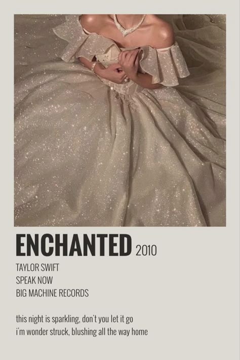 ENCHANTED TRACK POLAROID TAYLOR SWIFT Taylor Swift Discography, Taylor Swift Enchanted, Taylor Songs, Music Poster Ideas, Vintage Music Posters, Taylor Swift Speak Now, Taylor Lyrics, Music Collage, Estilo Taylor Swift