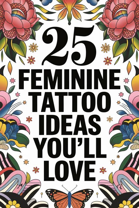 Ink Inspiration: 25 Female Tattoo Ideas to Express Your True Self Brazilian Tattoos For Women, Positive Word Tattoos, Meaningful Unique Tattoos For Women, $50 Tattoos Ideas, Polish Tattoos For Women, People Pleaser Tattoo Ideas, Womens Unique Tattoos, Pura Vida Tattoo Ideas Costa Rica, New Beginnings Tattoos For Women