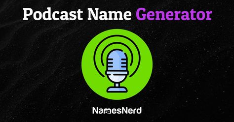 This podcast name generator will create helpful name ideas for any type of internet audio or video podcast. Cool, funny, and clever ideas. Podcast Name Ideas, Aesthetic Podcast, Podcast Ideas, Video Podcast, The Rainmaker, Catchy Names, Joe Rogan Experience, Wake Ideas, Name Ideas