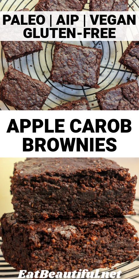 Aip Brownies, Carob Brownies, Carob Cake, Carob Recipes, Quick Breakfasts, Eat Beautiful, Aip Desserts, Carob Powder, Aip Paleo