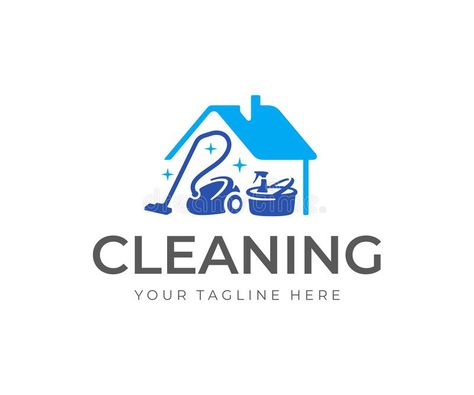 Cleaning Business Logo Design, House Cleaning Logo Design, Wb Logo, Cleaning Company Logo, Service Logo Design, Cleaners Logo, Cleaning Service Flyer, Cleaning Service Logo, House Cleaning Company