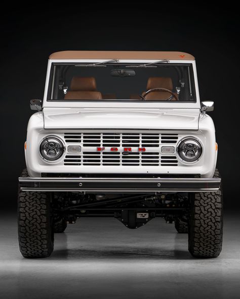 At Velocity, we’re not just reviving the spirit of the classic Ford Bronco; we’re reengineering it to provide a more modern driving experience for the classic car owner. Every restored Ford Bronco that rolls out of our shop is a piece of history , not just restored, but reborn. That’s especially true when it comes to our custom Ford Bronco models, which are a nod to the original Bronco’s rugged heritage and timeless design. 1976 Bronco, Custom Ford Bronco, Old Ford Bronco, Classic Bronco, Classic Ford Broncos, Car Owner, International Scout, Ford Logo, Digital Gauge