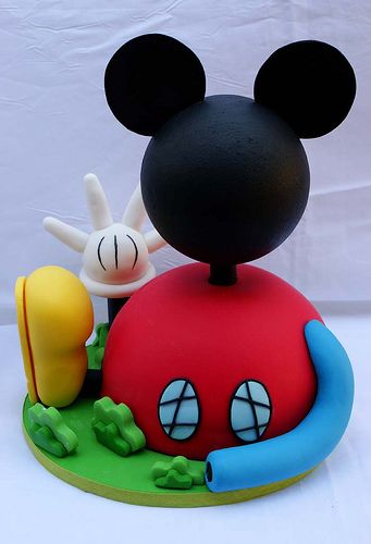 Bolo Do Mickey Mouse, Mickey Mouse Clubhouse Cake, Mickey Mouse House, Mickey And Minnie Cake, Mickey Mouse Birthday Cake, Twodles Birthday, Mickey Mouse Themed Birthday Party, Mickey Mouse First Birthday, Mickey Mouse Clubhouse Birthday Party