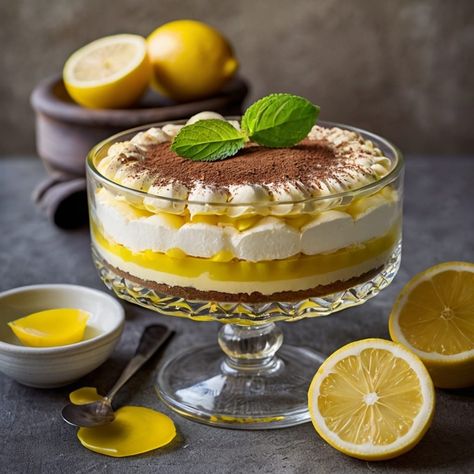 Limoncello Tiramisu Recipe Limoncello Dessert Recipes, Limoncello Tiramisu Recipe, Limoncello Desserts, Limoncello Tiramisu, Making Limoncello, Fridge Odor, Tiramisu Recipe, Coffee Cookies, Food Stands