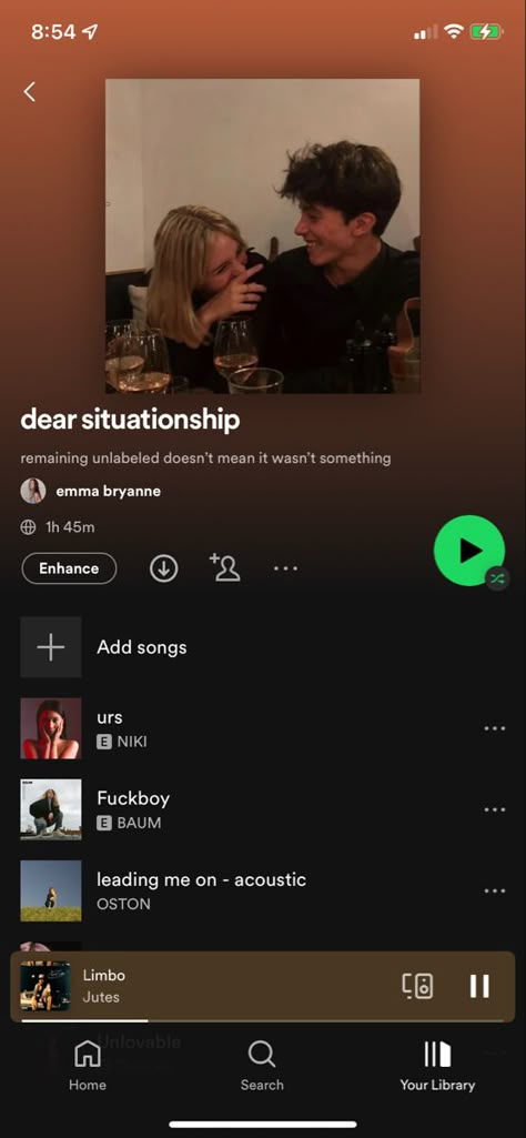 #spotify #spotifyplaylist #applemusic #applemusicplaylist #playlistnameideas #playlistthemes #aesthetic #pinterest #songs #music #playlist #trendy #trending #situations #situationships #confused #confusion #relationships #boyfriend #girlfriendmaterial #girlfriendandboyfriend #limbo #crush #crushing #date #dating #falling #iloveyou #what #whatareyou Love Playlist Names Spotify, Relationship Playlist Names, Crush Spotify Playlist Names, Song Playlist For Boyfriend, Playlist Names For Girlfriend, Teenage Love Playlist, Spotify Playlists For When You Have A Crush, Falling In Love Playlist Names, Spotify Playlist Covers Love Aesthetic