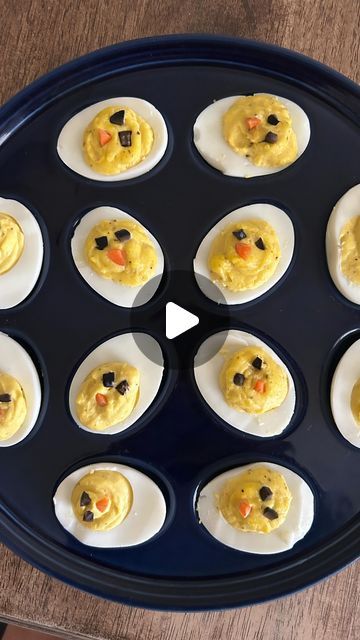 Melinda Edwards on Instagram: "I had the idea to recreate these cute deviled egg chicks that my girls and I made for Easter several years ago…and boy, we’re they a flop today😂! I could have remade them and showed you the perfect little deviled egg chicks, but then I wouldn’t be sharing my failure and that’s important to see too❤️! We can’t be good at everything all the time…and, we all got a good laugh out of those pitiful looking chicks! If you want to recreate them, and try my grandma’s deviled egg recipe, I’ve shared it below! They might not have been Pinterest Worthy, but they are delicious!   Grandma’s Deviled Eggs (makes 1 dozen) 6 hard boiled eggs peeled 3 tablespoons mayonnaise (Duke’s is best) 1 tablespoon mustard  2 teaspoons sugar 1/2 teaspoon salt 1/2 teaspoon pepper  Cut hard Deviled Egg Chicks, Deviled Egg Recipe, Egg Recipe, Deviled Eggs Recipe, Deviled Egg, Hard Boiled, Deviled Eggs, Hard Boiled Eggs, Egg Recipes