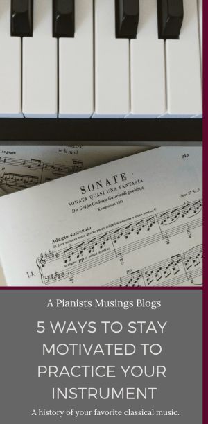 Learning a musical instrument is difficult. Between the fear of disappointing your teacher and being shown up by child prodigies, sometimes it can be difficult to motivate yourself to keep practicing. But here are 5 ways you can stay motivated to practice even when you don't feel like it. Instrument Practice Motivation, Teach Yourself Piano, Vision Ideas, Group Piano Lessons, Music Major, Piano Learning, Ways To Stay Motivated, Keep Practicing, Music Practice