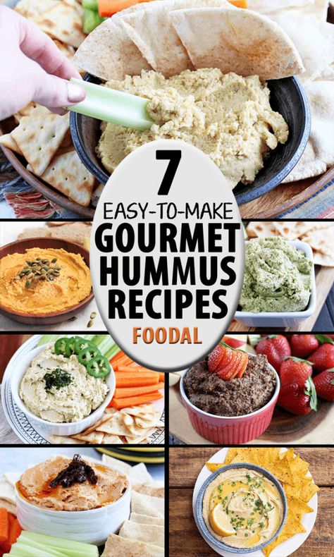 When it comes to hummus, there’s a world of flavors to explore. From mild to spicy, savory to sweet, we've selected our favorites for you to indulge in, with a few surprises in the mix - and all of these varieties are easy to make at home. You'll love our round up of the best gourmet recipes. Read more now on Foodal. #hummus #healthyeating #chickpeas #garbanzobeans #foodal