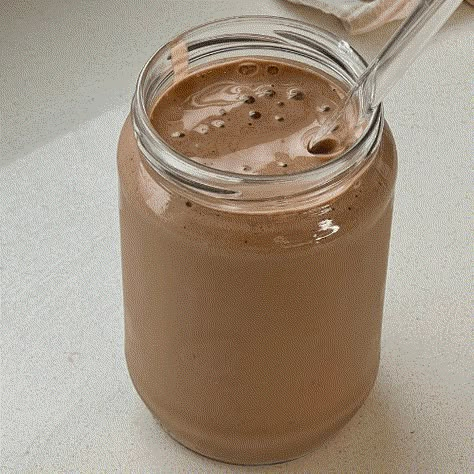 Chocolate Smoothie Aesthetic, Espresso Smoothie, Kaden Hammond, Chocolate Protein Smoothie, Chocolate Protein Shakes, Plant Protein Powder, Chocolate Smoothie, Chocolate Milkshake, Chocolate Espresso