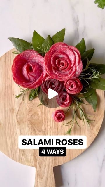 Pinners Conference + Expo on Instagram: "The possibilities for charcuterie boards are endless! I mean, just look at all the ways @inspo_by_rio_ can make a salami rose to see what we’re talking about! 🤤 You’re going to love all the charcuterie classes happening at #PinnersConf. With more than 100 different classes to choose from AND a full shopping floor, we’re going to have so much fun!  #salamirose #fooddecoration #foodstyling #foodart #tipsandtricks #foodinspo #tutorial #charcuterie" Cheese Roses For Charcuterie Board, Pretty Charcuterie Board Ideas, Charcuterie Salami Rose, Rose Salami Charcuterie, Charcuterie Rose How To, Pepperoni Rose Charcuterie, Salami Flower Charcuterie, S’mores Charcuterie Board, Mexican Candy Charcuterie Board