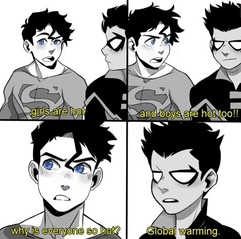 Damian And Jon, Twitter Jokes, Dc Comics Funny, A Silent Voice Anime, Super Sons, Jon Kent, Batfamily Funny, Quotes Tumblr, Univers Dc