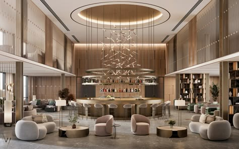 Luxury Resort Hotel & Spa on Behance Hotel Lobby Interior Design, Hotel Lobby Reception, Miami Holiday, Modern Hotel Lobby, Indian Project, Luxury Hotels Interior, Luxury Hotels Lobby, Hotel Bars, Luxury Resort Hotels