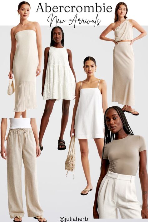 Summer Outfit Inspo Linen Brunch Outfit, Neutral Outfits Summer, Neutral Attire, Linen Dress Outfit, Outfits Neutral, Linen Outfits, Linen Dress Pants, Italian Summer Outfits, Neutral Dresses