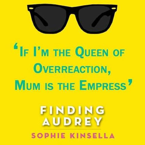 Finding Audrey by Sophie Kinsella Finding Audrey, Stephanie Perkins, Sophie Kinsella, Reader Problems, Contemporary Books, Zoella, Summer Reading Lists, Book Things, Reading Quotes