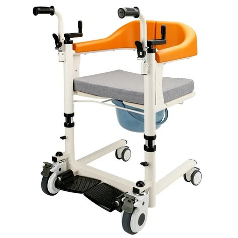 Medical Patient Lift Chair Transfer Lift Wheelchair 180° Split Seat With Cushion For Adults, Elderly 440 lb Weight Limited [FDA APPROVED] - Walmart.com Adjustable Chairs, Back To Home, Soft Seating, Fda Approved, Folded Up, Wheelchair, Room Furniture, Dining Furniture, Split