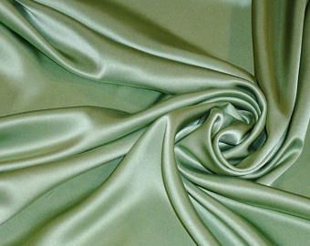 Monogram Robes, Green Silk Dresses, Silk Satin Fabric, Bridal Fabric, Floral Robes, Cheap Fabric, Purple Silk, Luxury Silk, Silk Material